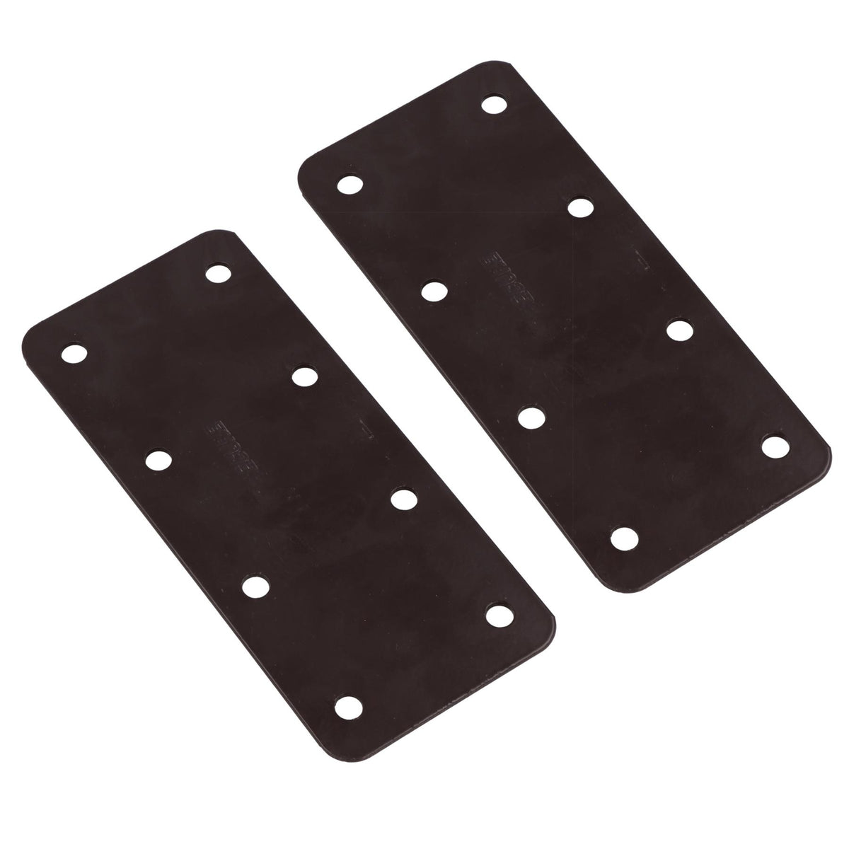Small Internal Sleeper Straight Support Plate 85mm x 170mm Powder Coated