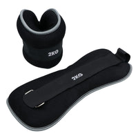 Wrist & Ankle Weights 0.5 - 2kg Gym Exercise Fitness Workout Strength Training