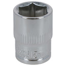 15mm 3/8" Drive Shallow Metric Socket Single Hex / 6 sided Bergen