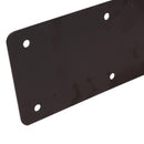 Large Internal Sleeper Straight Support Plate 100mm x 350mm Powder Coated