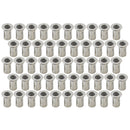 5mm Alu Nut Serts Riveting Nuts Rivet Nut Threaded Inserts Blindnut Rivnut 50 PC