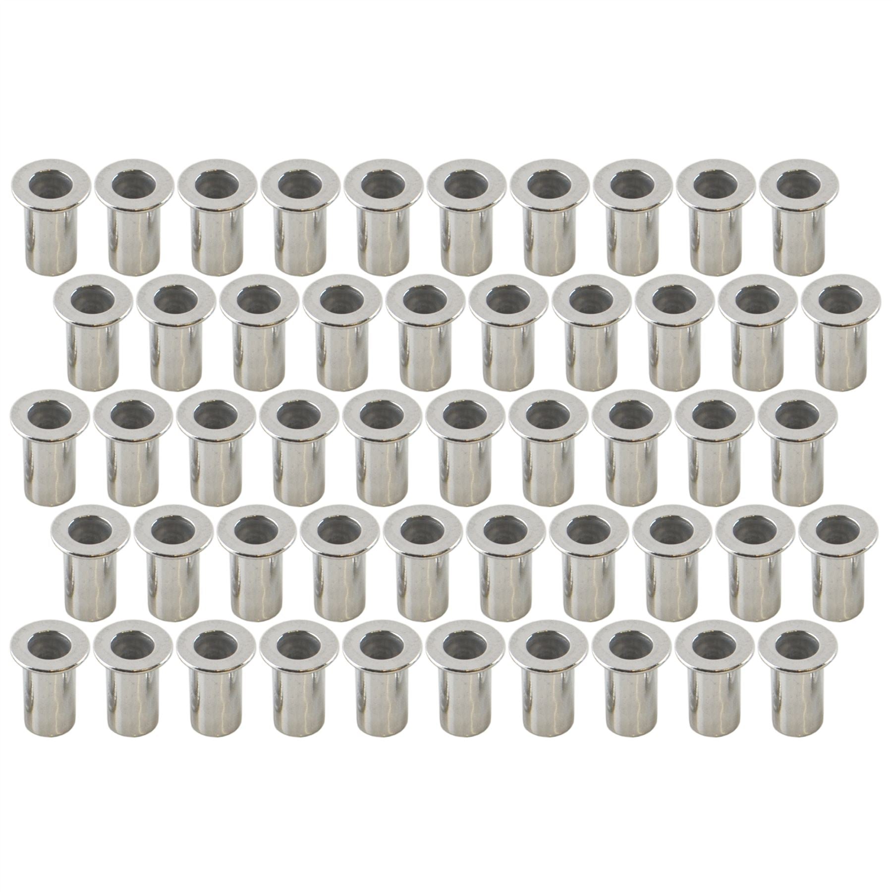 5mm Alu Nut Serts Riveting Nuts Rivet Nut Threaded Inserts Blindnut Rivnut 50 PC