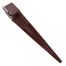 Fence Post Holder Support Drive In Spike 100mm x 100mm x 750mm Garden
