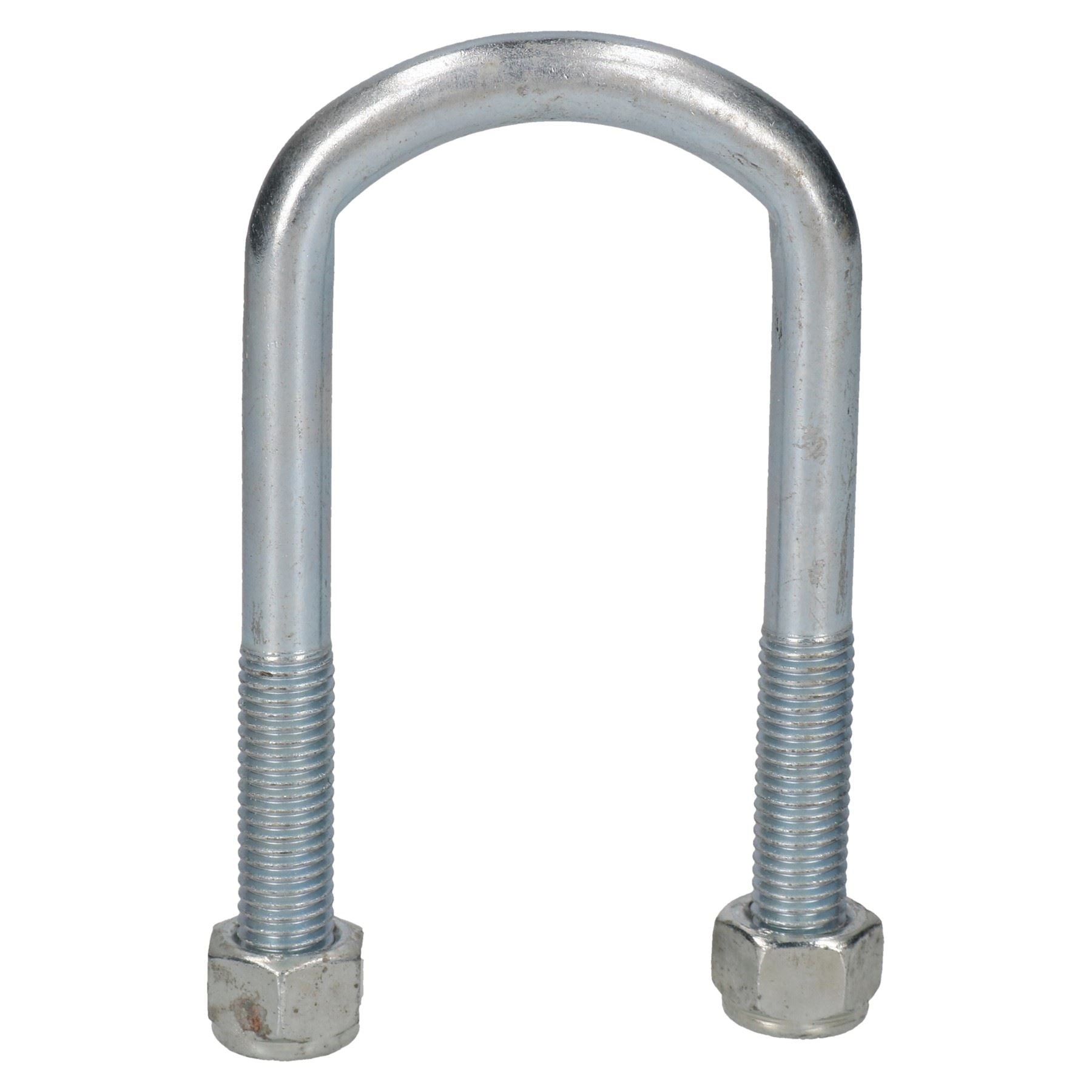 4 U Bolts 2 Base Plate For Ifor Williams Trailer Parabolic Leaf Spring 52x115mm