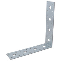 Timber Joist Angle Bracket Fastening Plate Galvanised Steel 200 x 200 x 50mm