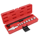 Outil d'alignement d'embrayage Ensemble universel Remplacement d'embrayages 9 pièces Métrique SAE