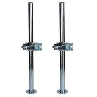 2 PACK 34mm Prop Drop Stand 600mm Long for Trailer Jockey Leg & Clamp