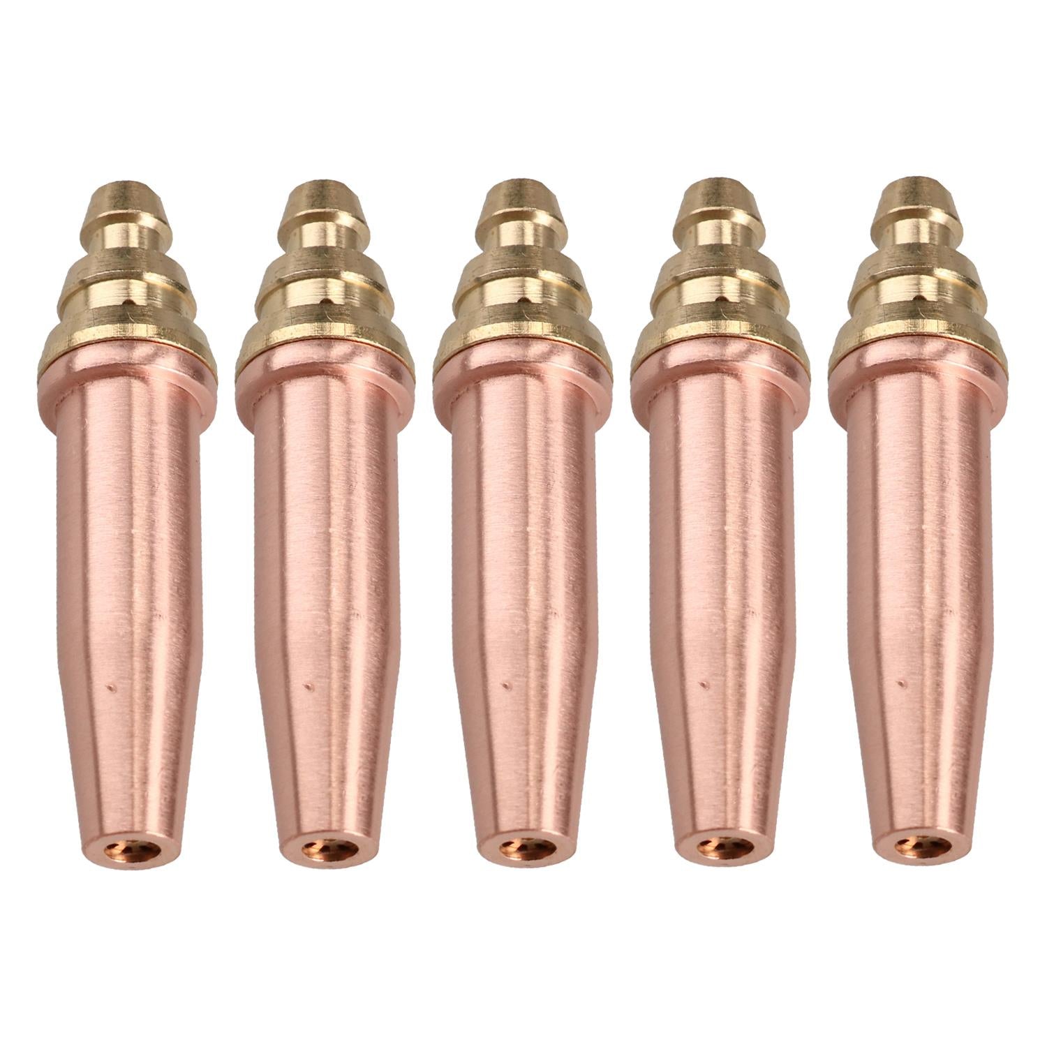 PNM Oxy Propane Gas Cutting Nozzle Tip Standard length 3/64" 5-12mm 5pk