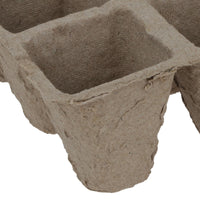 Biodegradable Seedling Starter Germination Trays Fibre Plant Pots