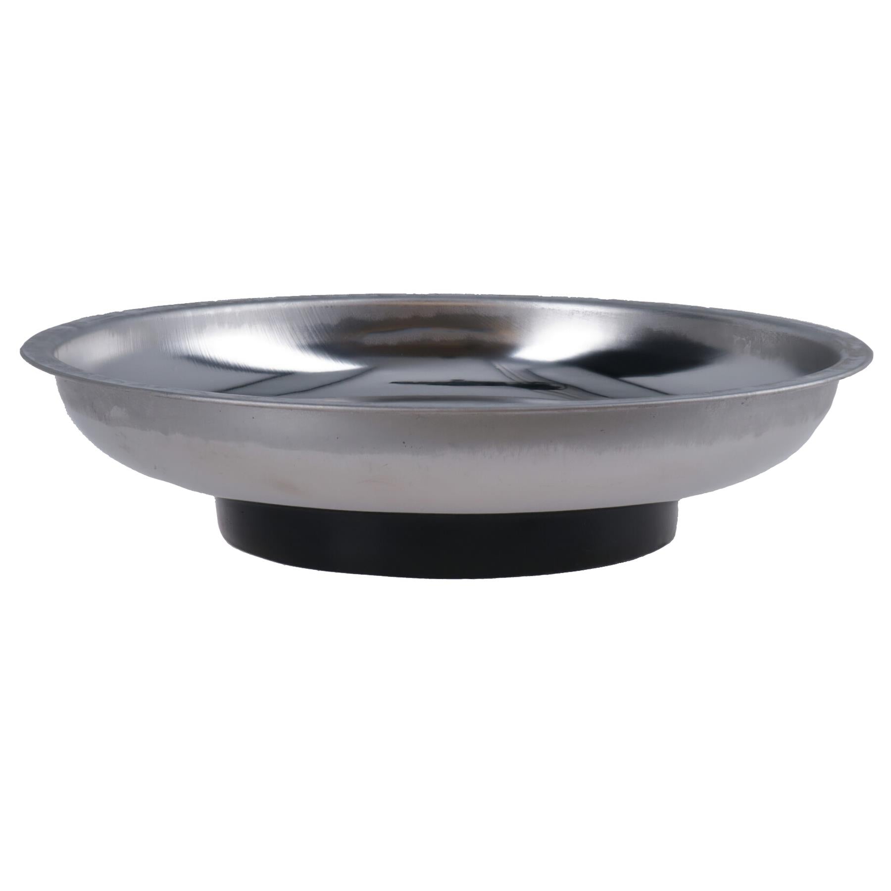 Magnetic Parts Tray Dish Storage Holder Circular Round Stainless Steel 6" TE037