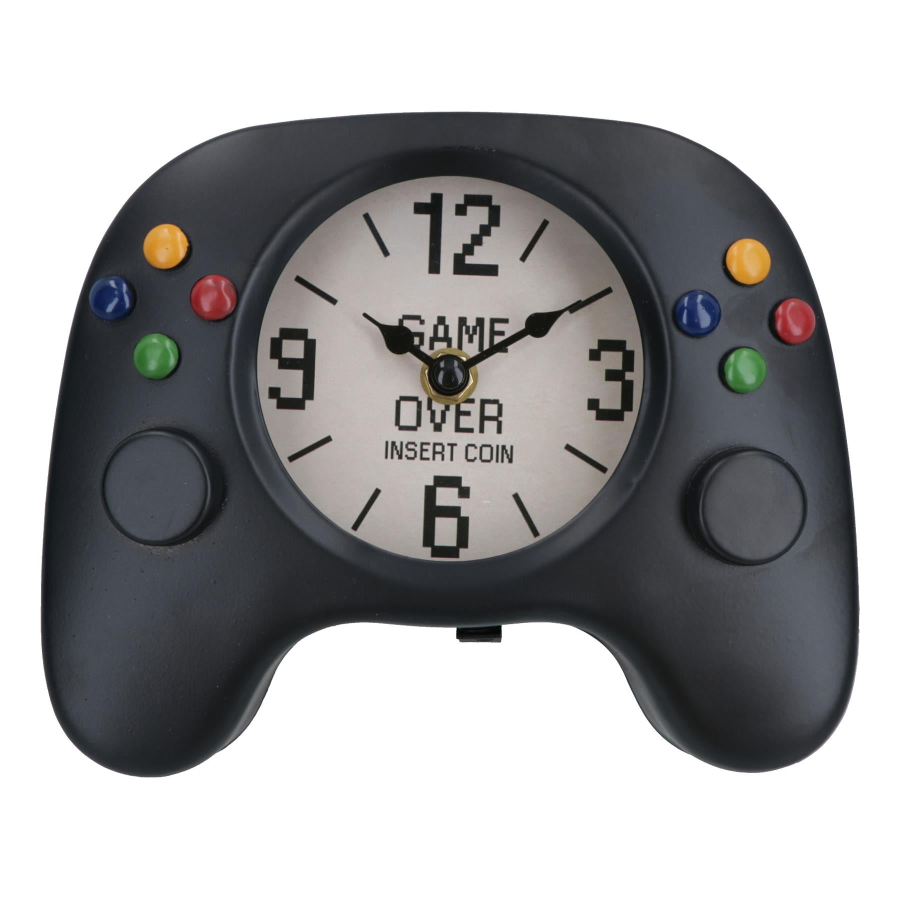 Gaming Remote Clock Desk Game Room Man Cave Bedroom Hand Controller