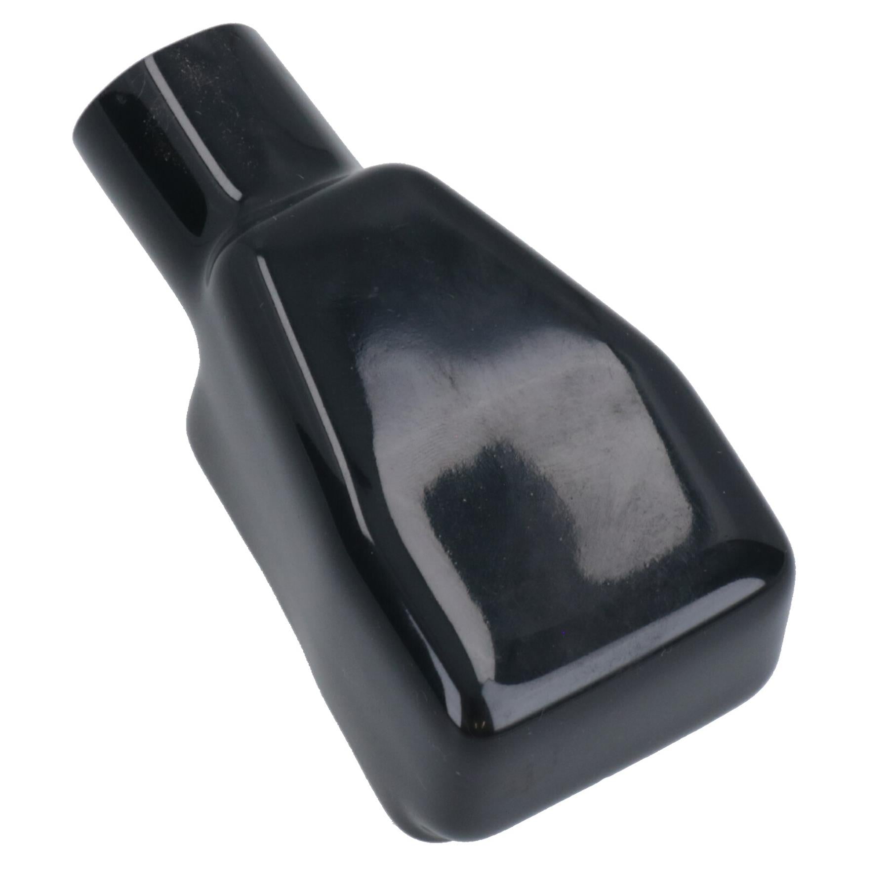 Inline Universal Battery Terminal Cover For Negative Black Terminals Rubber