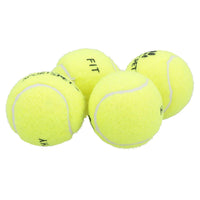 4PK Small Mini Interactive Tennis Ball Dog Play Time Throw Fetch Catch 4.8cm