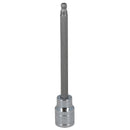 5mm 3/8" Drive Long Ball Ended Hex Allen Key Socket Bit 85mm Deep Reach CR-V