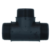 Polypropylene PP 2in BSP Male Threaded 90° Tee Piece Equal Tees