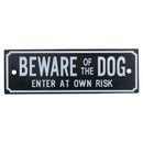Garden Gate Signs - 'Beware of Dog' OR 'Shut the Gate' Dog Warning SIgn