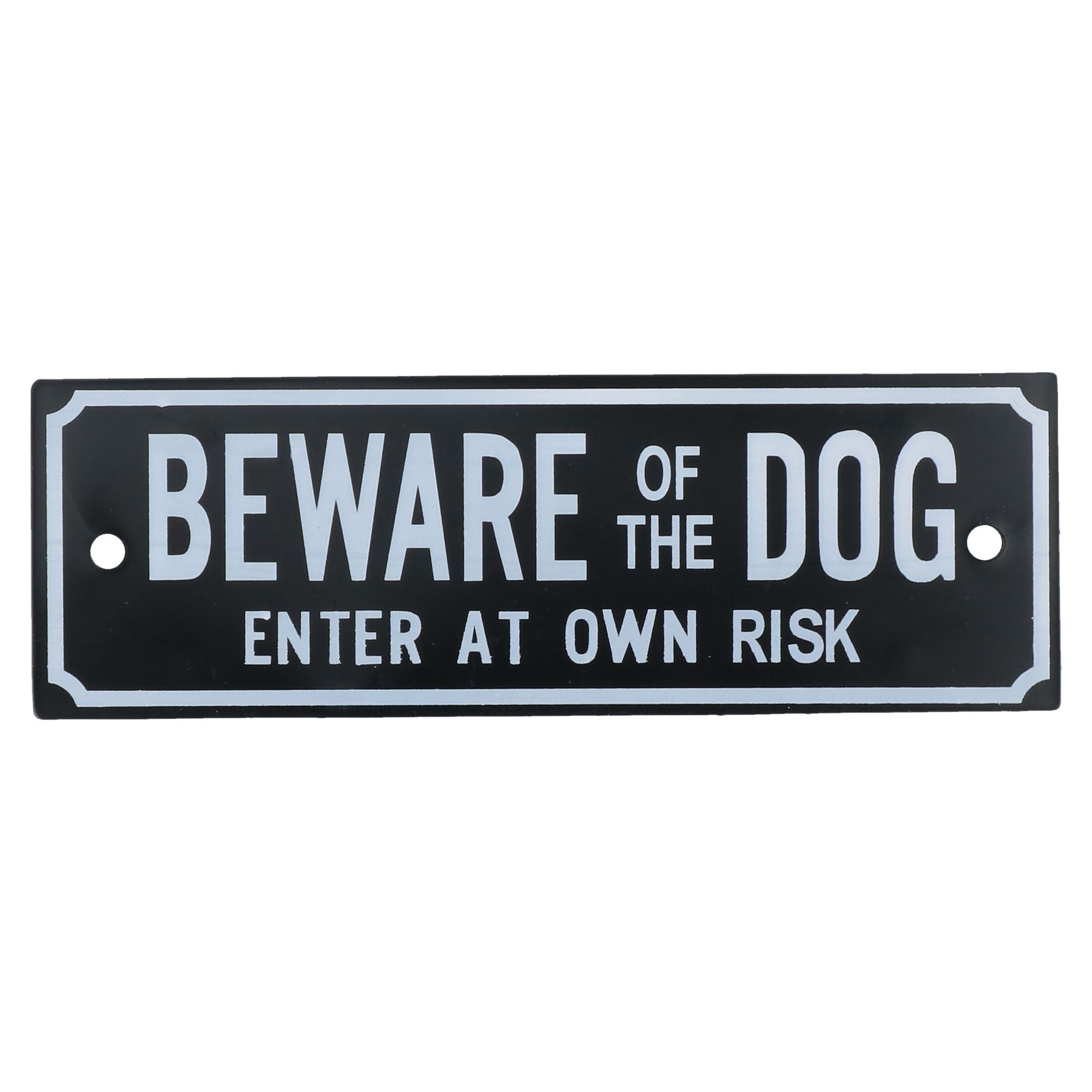 Garden Gate Signs - 'Beware of Dog' OR 'Shut the Gate' Dog Warning SIgn