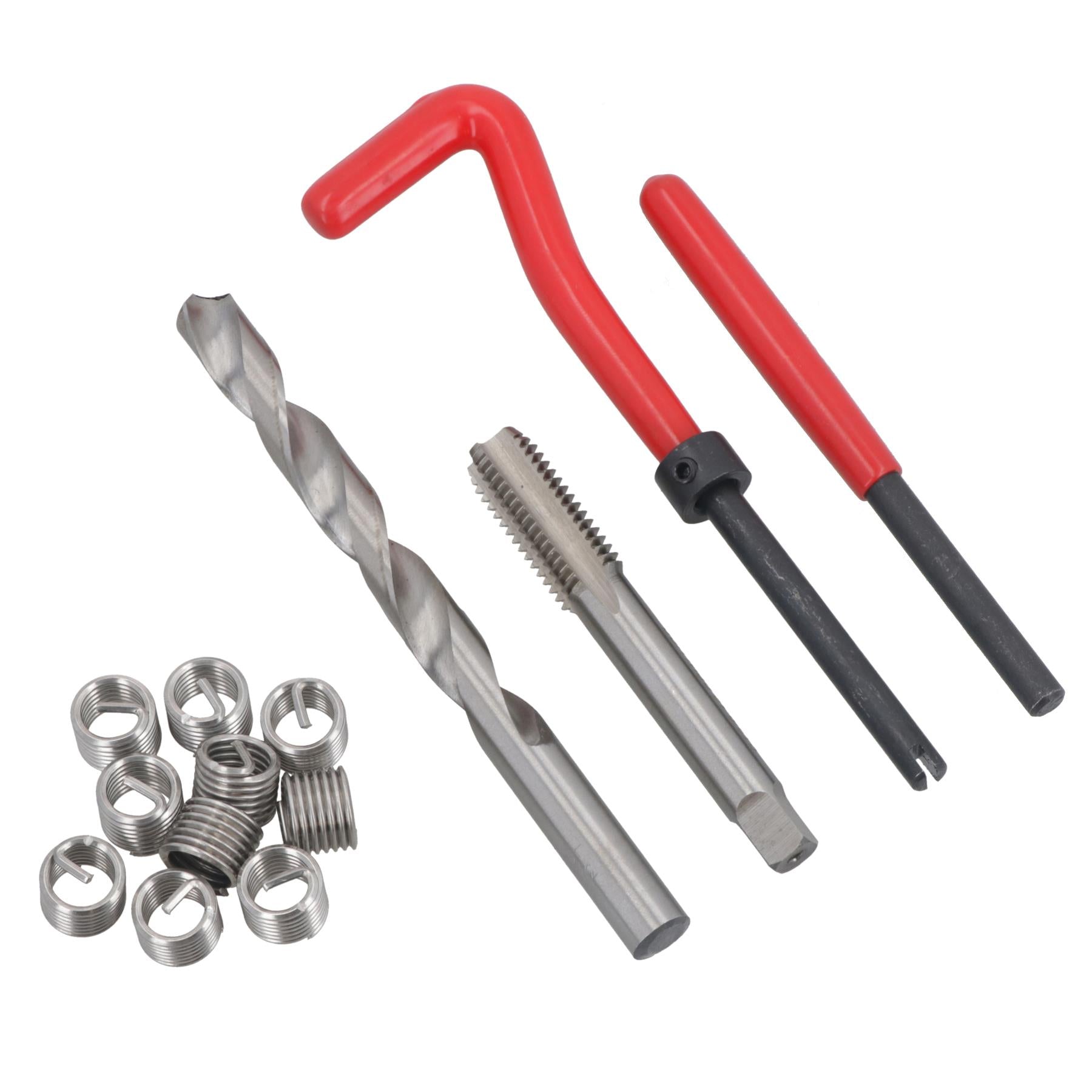 3/8” x 16 BSW Thread Repair Cutter Kit Helicoil Set for Damaged Threads 14pc