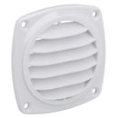 4er-Pack Lamellen-Entlüftungsgitter, hochwertiges Ventilatorgitter, 82 mm, für Boote, Wohnwagen und Wohnmobile
