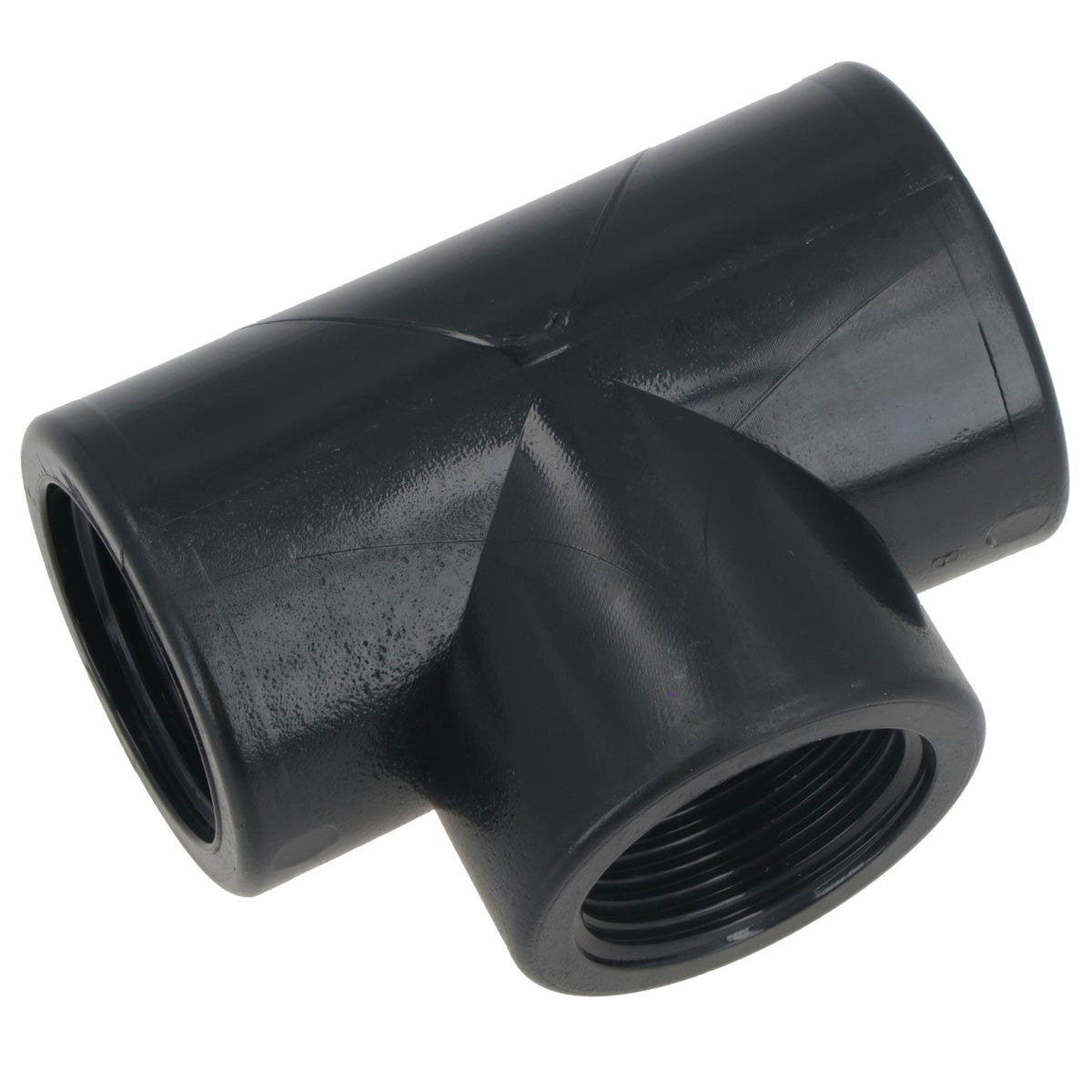 Polypropylene PP 1-1/4in BSP Female Threaded 90° Tee Piece Equal Tees