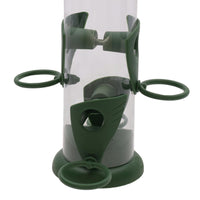 Wild Birds Large Plastic Flip Top Seed Feeder Hanging Feeding Garden Station