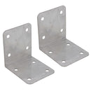 Garden Internal Sleeper Corner Support Bracket 90° 85mm Stainless Steel
