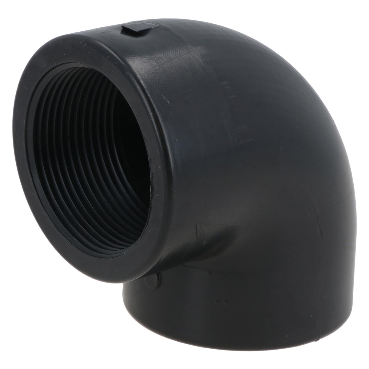 Polypropylene PP 1in BSP Female x Female Threaded 90° Elbow Connector