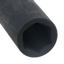 Douille à choc métrique double profonde 17 mm 1/2" à six pans creux simple AT213