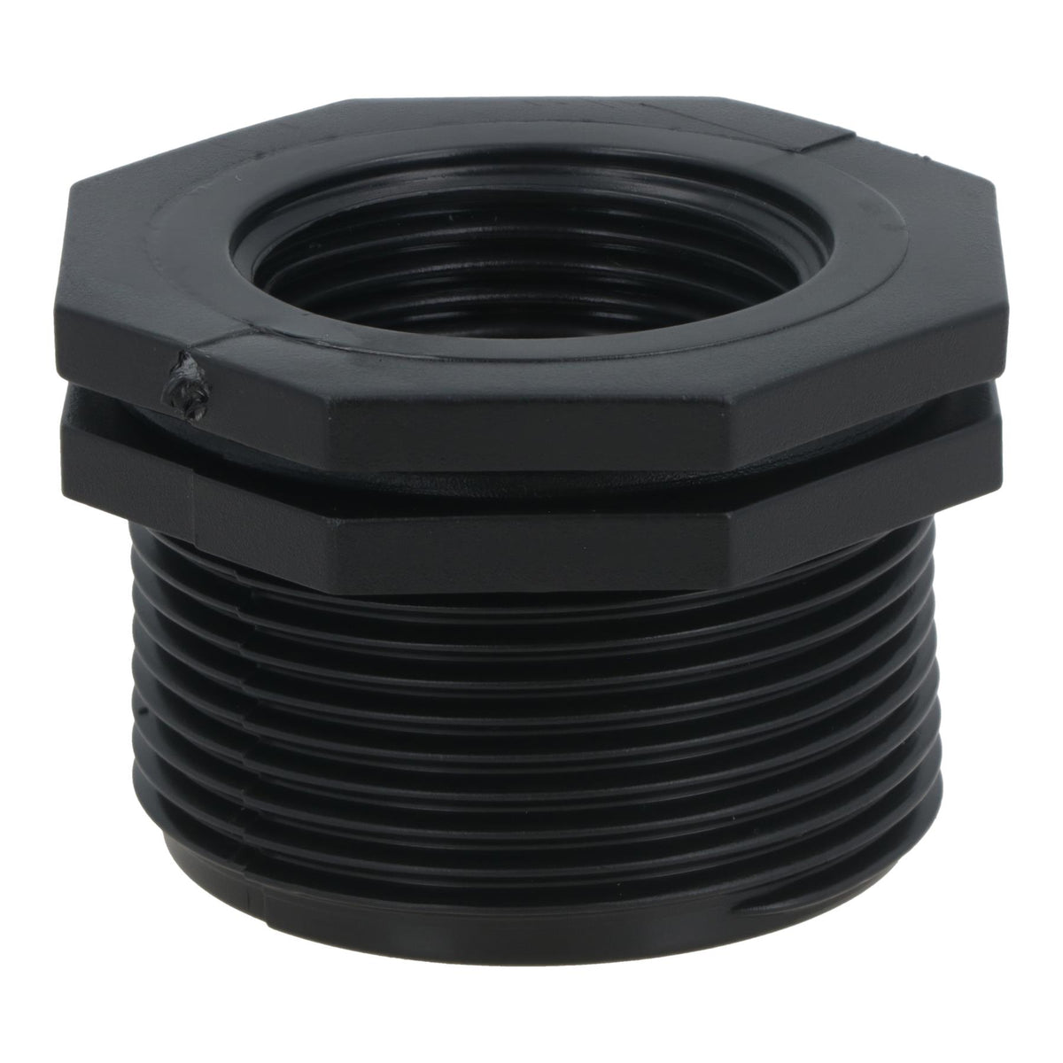 Polypropylene PP 1-1/2in – 1in Female – Male Pipe Threaded Reducing Bush