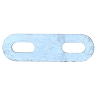 M10 U-Bolt Plate 31mm to 59mm Internal Width Thick Galvanised N-Bolt Backing