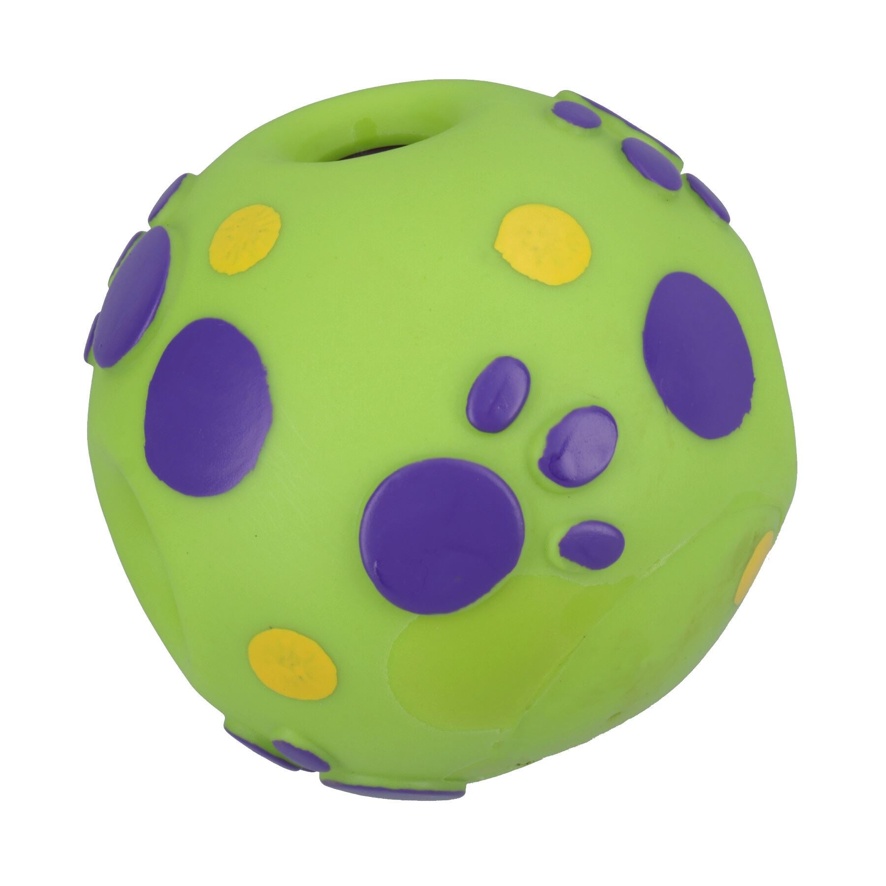 1 Laughing Ball Giggling Sound Motion Activated Play Dog Toy-Assorted Colour