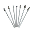 Erweiterter pneumatischer Stabschleifer, 1/4 Zoll Spannzange, 25.000 U/min, 5 Zoll Schaft + 7 lange Rotationsbohrer