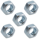 M4 / 4mm Hex Full Nut Fastener Hexagonal Metric Nuts Grade 8 Zinc Plated