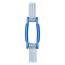 10 teiliger Torxschlüsselsatz mit Aluminiumrahmen T6 - T30 Security Torx Taschenformat