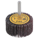 50mm 80 Grit Abrasive Flap Wheel Discs Sanding Rust Removal 6mm Shank