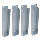 Gravel Board Clip 50mm x 225mm Fence Panel Holder Mounting Bracket