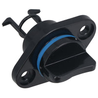 Lot de 2 bouchons de vidange pour bateau, raccord pour kayak, hors-bord, nervure, tableau arrière