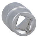 19 mm 1/2 Zoll Dr-Steckschlüsseleinsatz Super Lock metrisch flach CRV Rändelgriff 6-Punkt TE797