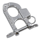 Water Ski Hook Quick Release Marine Grade Stainless Safety Shackle 316