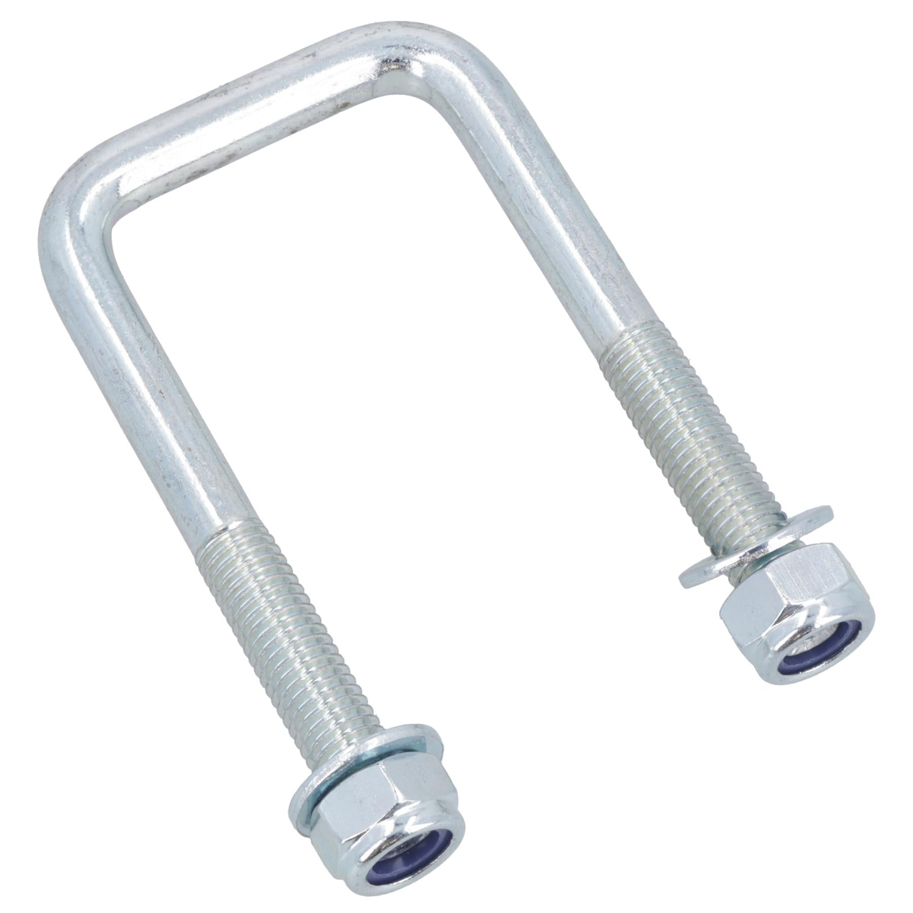 8 Single Parabolic Leaf Spring High Tensile U Bolt / Nuts For Ifor Williams Trailers