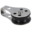 Type 2 Marine Pulley Block 26mm Diameter Nylon Wheel Stainless Steel