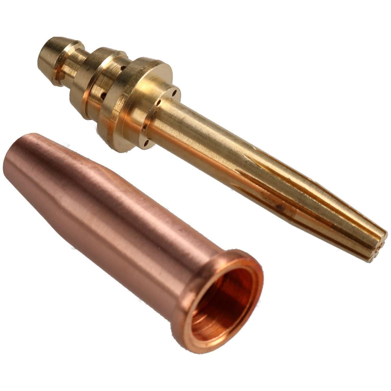 PNM Oxy Propane Gas Cutting Nozzle Tip Standard length 5/64" 70-100mm 5pk