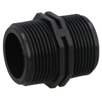 Polypropylene PP Male Nipple Thread Pipe Fitting Sockets 1in – 1in BSP