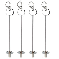 Small Animal Pet Treat Hamster Guinea Pig Bird Rabbit Fruit & Veg Skewer 4pk