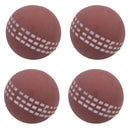 Dog Play Time Gummi Hüpfender kleiner Cricketball Sportball 6cm 4er-Pack