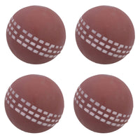 Dog Play Time Gummi Hüpfender kleiner Cricketball Sportball 6cm 4er-Pack