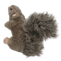 Jouet en peluche doux classique pour chiot écureuil de grande taille avec couineur