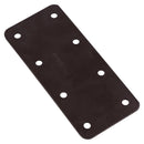 Small Internal Sleeper Straight Support Plate 85mm x 170mm Powder Coated