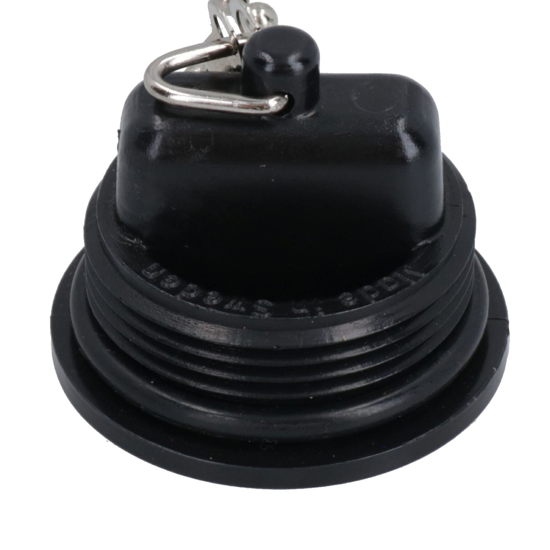 38mm Spare Deck Filler Cap with Chain for Boat Deck Plate Waste Water Fuel