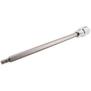 5mm Hex Allen Key Long Bit Internal Socket Metric 1/2" Drive 200mm Length Cr-V
